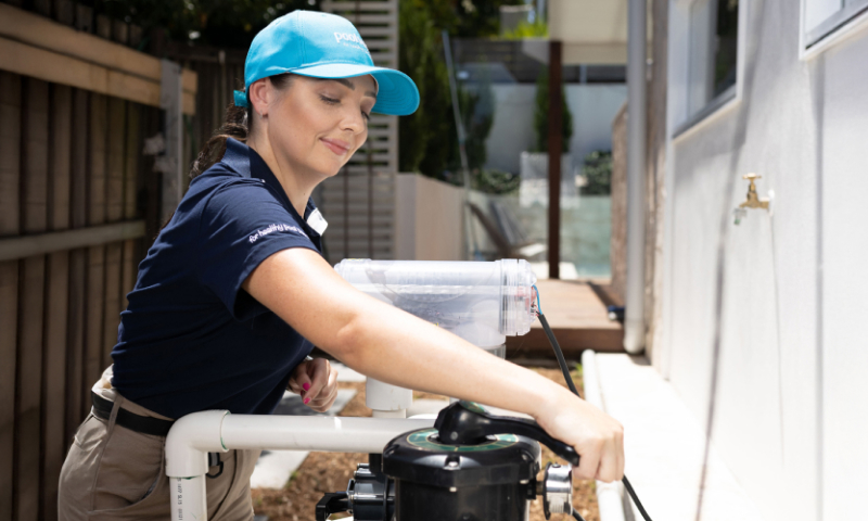 glenhaven pool equipment installation card